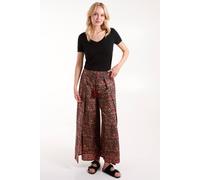 Blue Vanilla Wrap Trousers In Red Red