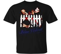 Blue Velvet Movie T-Shirt David Lynch Dennis Hopper Mulholland Drive Black XL