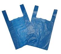 Blue Vest Plastic Carrier Bags (1000) Heavy Duty