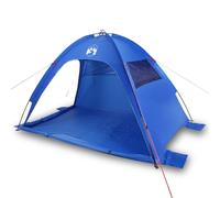 (blue) vidaXL Beach Tent Picnic Lightweight Tent Sun Shelter Shade Tent Waterproof