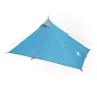(blue) vidaXL Camping Tent 1-Person Outdoor Dome Tent Lightweight Tent Waterproof