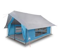 (blue) vidaXL Camping Tent 5-Person Outdoor Lightweight Tent Dome Tent Waterproof