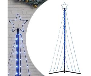 (blue) vidaXL Christmas Tree Light 339 LEDs Cold White 187 cm Christmas light