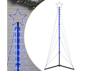 (blue) vidaXL Christmas Tree Light 363 LEDs Warm White 182 cm Christmas light
