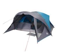 (blue) vidaXL Family Tent Cabin 6-Person Camping Tent Lightweight Tent Waterproof