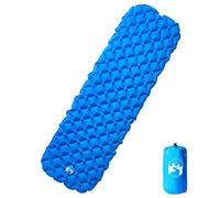 (blue) vidaXL Inflating Camping Mattress Outdoor Air Mattress Picnic Sleeping Mat