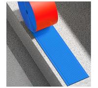 Blue Vinyl Non-Slip Stair Nosing Edge Trim - Self-Adhesive Safety Stair Protector for Indoor & Outdoor Use,1pc(LxW 20mx4cm)