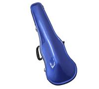 Blue Violin Shape Anti-fall And Anti-pressure 4/4 Size Violin Case Can Be Carried Or Carried On Shoulders Professional Violin Case