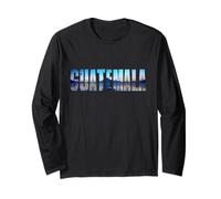 Blue Volcano Pier Lake Atitlán - Guatemala Artistic Long Sleeve T-Shirt