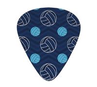 Blue Volleyball Print12 Professional Guitar Tuner For Guitar, Bass, & Chromatic Tuning Modes