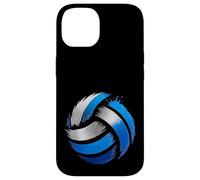 Blue Volleyball Team Players, Coaches and Fans Case for iPhone 14
