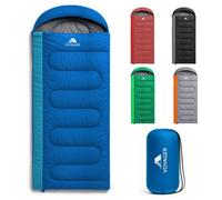 Blue Voyager Sleeping Bag For Adults - Lightweight & Compact, Versatile 3-4 Season Temperature, Spacious Design, Quality Material