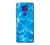 Blue Water Swimming Pool Case Cover For Motorola Moto G9 Play