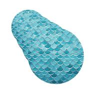 Blue Waves Squama Mermaid Scale Car Air Fresheners Cards Set of 4 Pieces Personalized Car Fresheners Gifts for Men Women Auto Aromatherapy Tablets Hanging Scented Cards for Wardrobe Bathroom