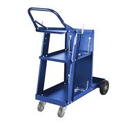 Blue Welding Cart Plasma Cutter Welder Mig Tig Arc Storage For Tanks Gas Bottle