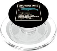 Blue Whale Facts Ocean Animal Largest Ever Info PopSockets PopGrip for MagSafe