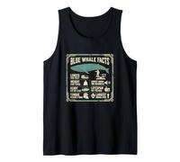 Blue Whale Facts Ocean Animal Science Info Tank Top
