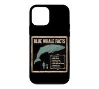 Blue Whale Facts Ocean Giant Marine Biology Info Case for iPhone 12 mini
