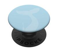 Blue - Whale Fin Orcas Rescue Orca Sea Animal Whale Ocean PopSockets Adhesive PopGrip