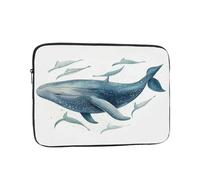 Blue Whale Laptop Case Sleeve 10 inch Laptop Bag Shockproof Computer Carrying Cover Protective Notebook Case
