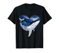 Blue Whale Marine Biology Animal Sea Ocean Humpback Whale T-Shirt