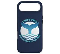 Blue Whale's Tail with Wave and 52 Lonely Whale Design Case for iPhone Air