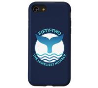 Blue Whale's Tail with Wave and 52 Lonely Whale Design Case for iPhone SE (2020) / 7/8