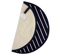 Blue & White Butchers Striped Chefs Pad/Hob Cover AGA Compatible