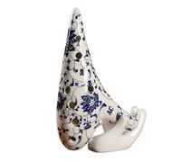 Blue White Ceramics Ocarina 12 Holes Alto C Tone AC AF AG SF SG SC BC Ocarina Professional Musical Instrument (Color : AC)