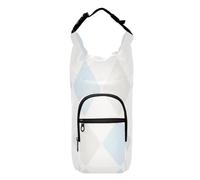 Blue White Check Scotland Sling Water Bottle Holder Stylish Water Bottle Insulated Carrier 20/24/32/40oz Cross Body Water Bottle Holder, Blue White Check Scotland, One Size, Claasic