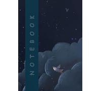 Blue & White Dreams: Aesthetic Notebook for Creative Minds: Minimalist Lined Journal with Elegant Blue and White Art Cover - Ideal for Writing, Journaling, School, or Office Use