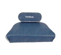Blue & White Embriodered Logo Seat Cushion Set Replacement for Fordson Major Power Tractor