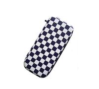 (Blue-white) HEYSTOP Bag for Nintendo Switch Protective Hard Portable Travel Case Shell Pouch, Storage Bag for Switch OLED Game Console