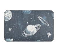 Blue-white Starry Planet Summer cat bed Self Cooling 38" x 23" animal cooling for rabbit outdoors cama refrescante para perros M