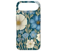 Blue, White Wildflower Bouquet Rustic Botanical Spring Case for iPhone Air