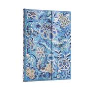 Blue Willow (Celebrate Hanfu) Midi Unlined Hardcover Journal (Wrap Closure)