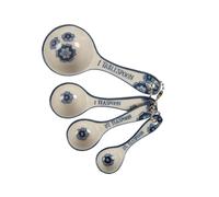 Blue Willow Floral Measuring Spoons
