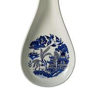 Blue Willow Pattern China Large Spoon Rest