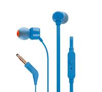 (blue) Wired Headset Wheat In Ear with JBL TUNE T110