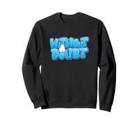 Blue Without A Doubt Blue Graphic Sweatshirt