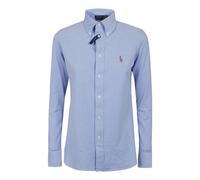 Blue Women's Shirt Aw24 - female - Polo Ralph Lauren - Shirts - Blue - L - Blouses & Shirts L