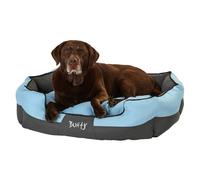 (Blue, X-Large) Dog & Cat Anti Anxiety Sofa Bed, Machine Washable