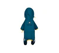 (Blue, xl) Dog Raincoat Reflective Waterproof Pet Clothes for Chihuahua Maltese Rain Coat Small Medium Dogs Jumpsuit Raincoat Dogs Overalls