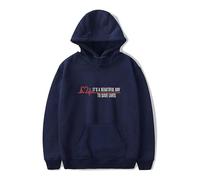 (Blue, XL) Grey's Anatomy American Drama Intern Hoodie Pullover Graphic Print Hoodies X