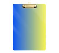Blue Yellow Gradient Design Storage Box Transparent For Nurses Home Contractor Size 9 x 12