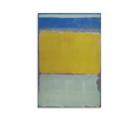 Blue Yellow Light Green 1950 by mark_rothko Canvas Painting Poster Picture Print Wall Art Poster Painting Canvas Posters Artworks Room Aesthetic 20x30inch(50x75cm)