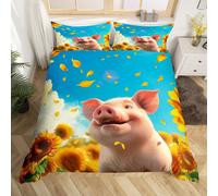 (Blue Yellow, Single(No Comforter)) Homewish Mandala Bedding,Boho Flower Bed Set for Kids Girls,Rainbow Vintage Floral Duvet Cover Double,Plant Botanical Bed Cover,Bohemian Style
