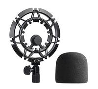 Blue Yeti and Yeti Pro Microphones with Spider for Pop Protection, Alloy Reduces Vibration and Improves Recording Quality