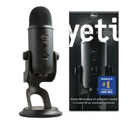 Blue Yeti USB Streaming Gaming Podcast PC Microphone - Black