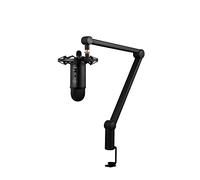 Blue Yeticaster Professional Broadcast Bundle with Yeti USB Microphone, Radius III Shockmount, Compass Boom Arm and Blue VO!CE Effects for Recording, Streaming, Gaming, Podcasting - Black